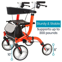 Rollator with seat free shipping 