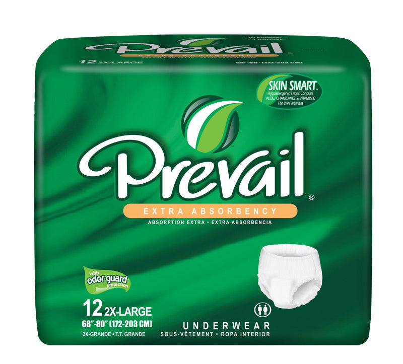 Prevail Underwear Extra Absorbency Youth/Small Case/88 (4/22S)