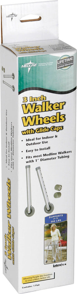 Walker 3" Replacement Casters [SET of 2]