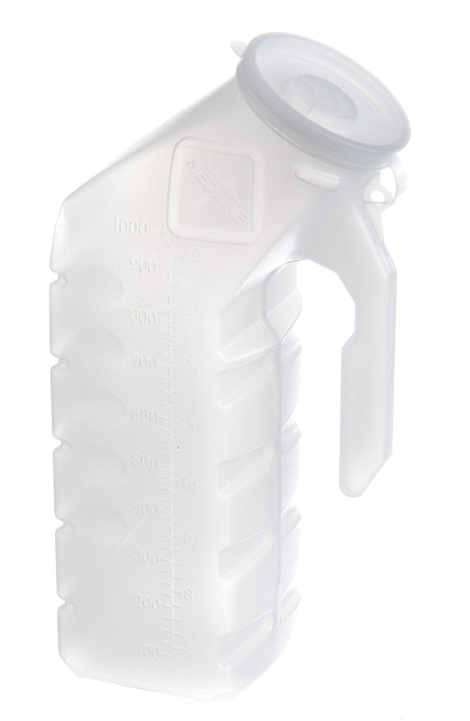 Mini Urinals, Clear [CASE of 12] | Habibi Home Medical, Inc.